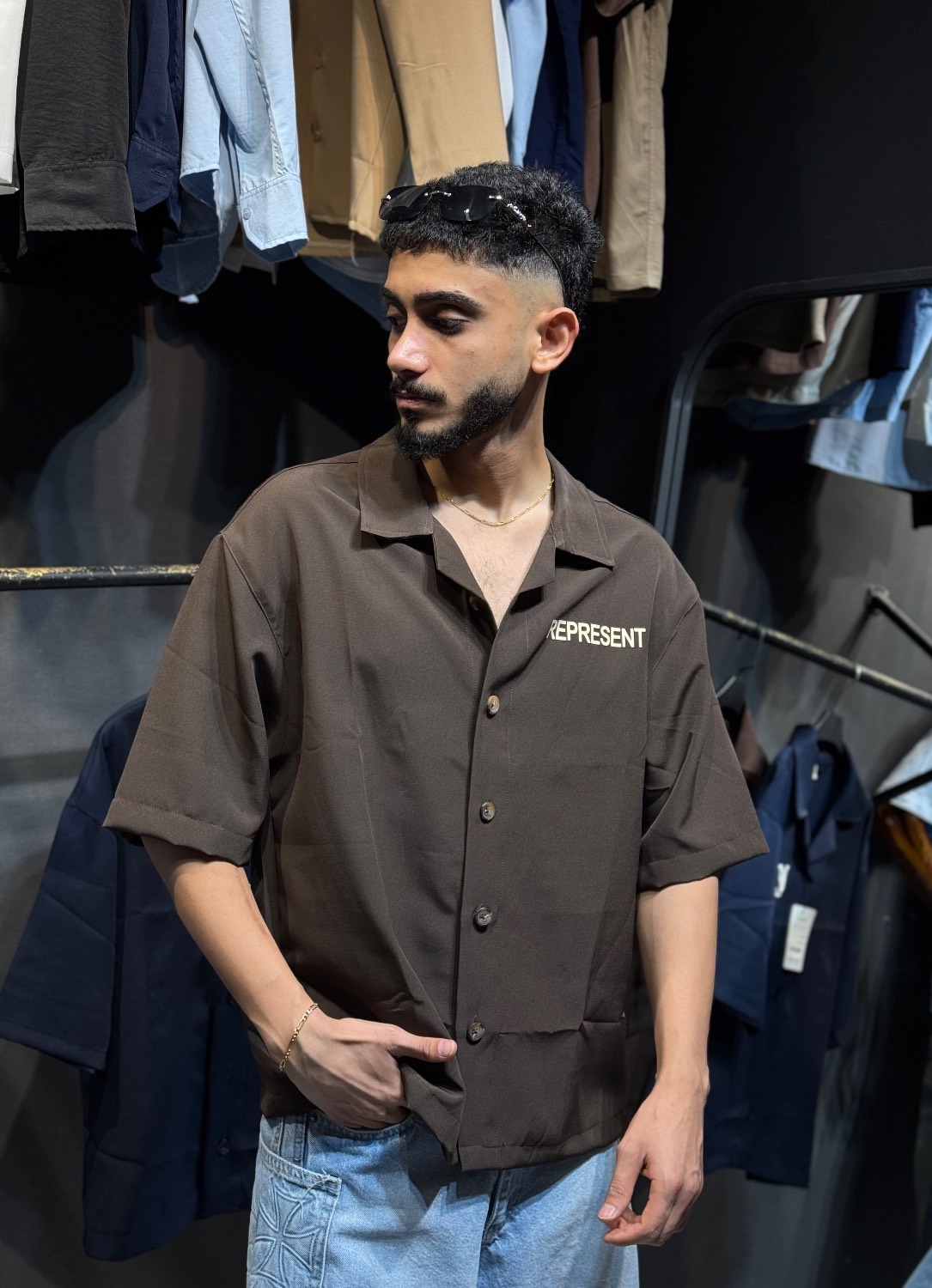 پیراهن آستین کوتاه represent